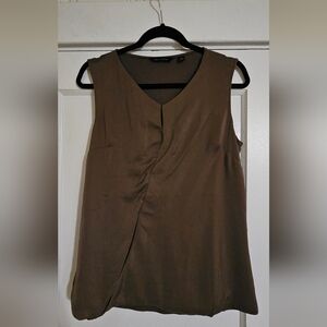 Halston Sleeveless Asymmetrical Top Size XS